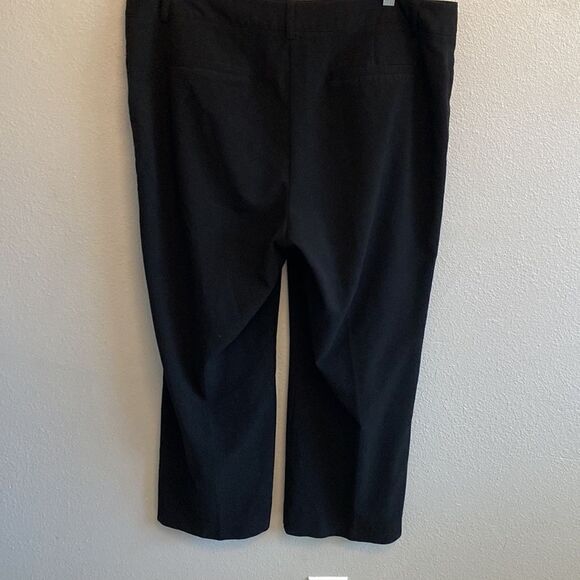 Chicos - black dress slacks- Chico’s size 3short (16short) - Picture 3 of 7